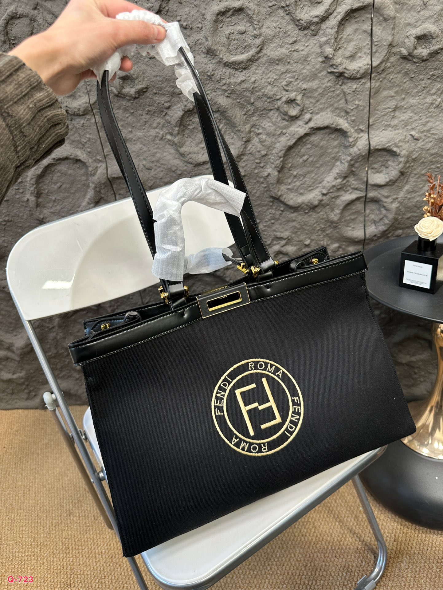 Fendi Pouch Tote Handbag