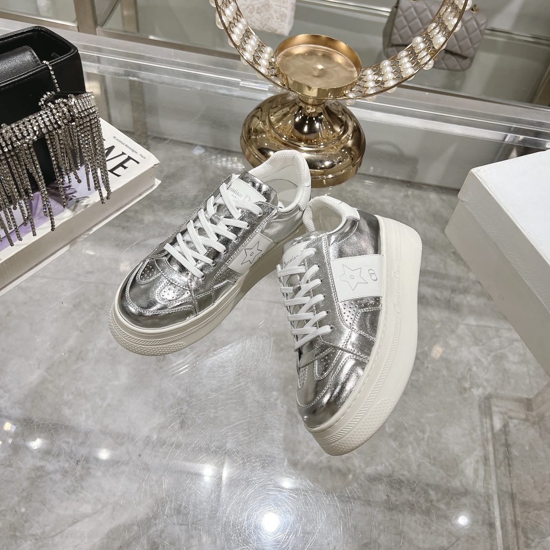 DIOR Thick-Soled Sneakers