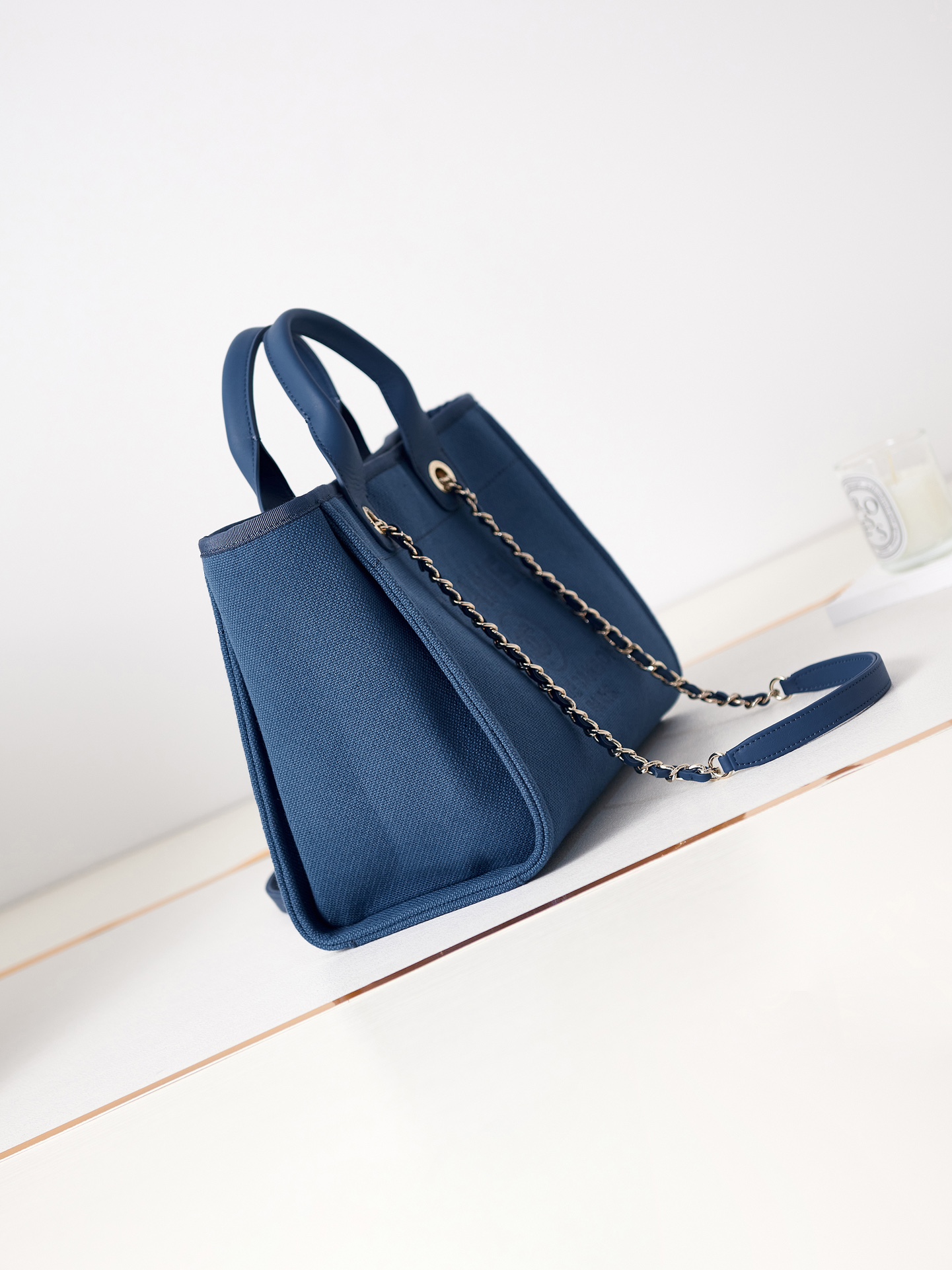 Chanel Minimalist Denim Large Tote Bag