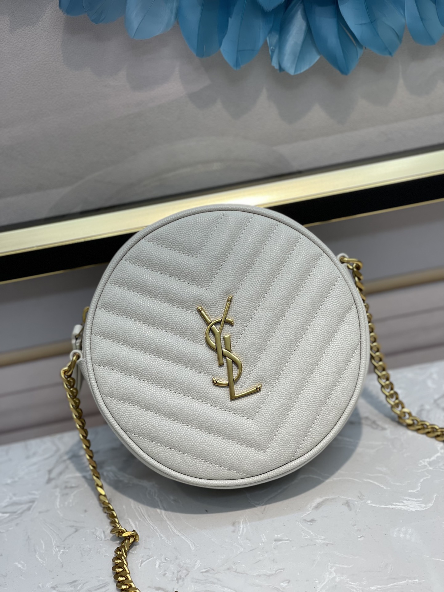 Saint Laurent Paris Classic Roulette Bag Crossbody