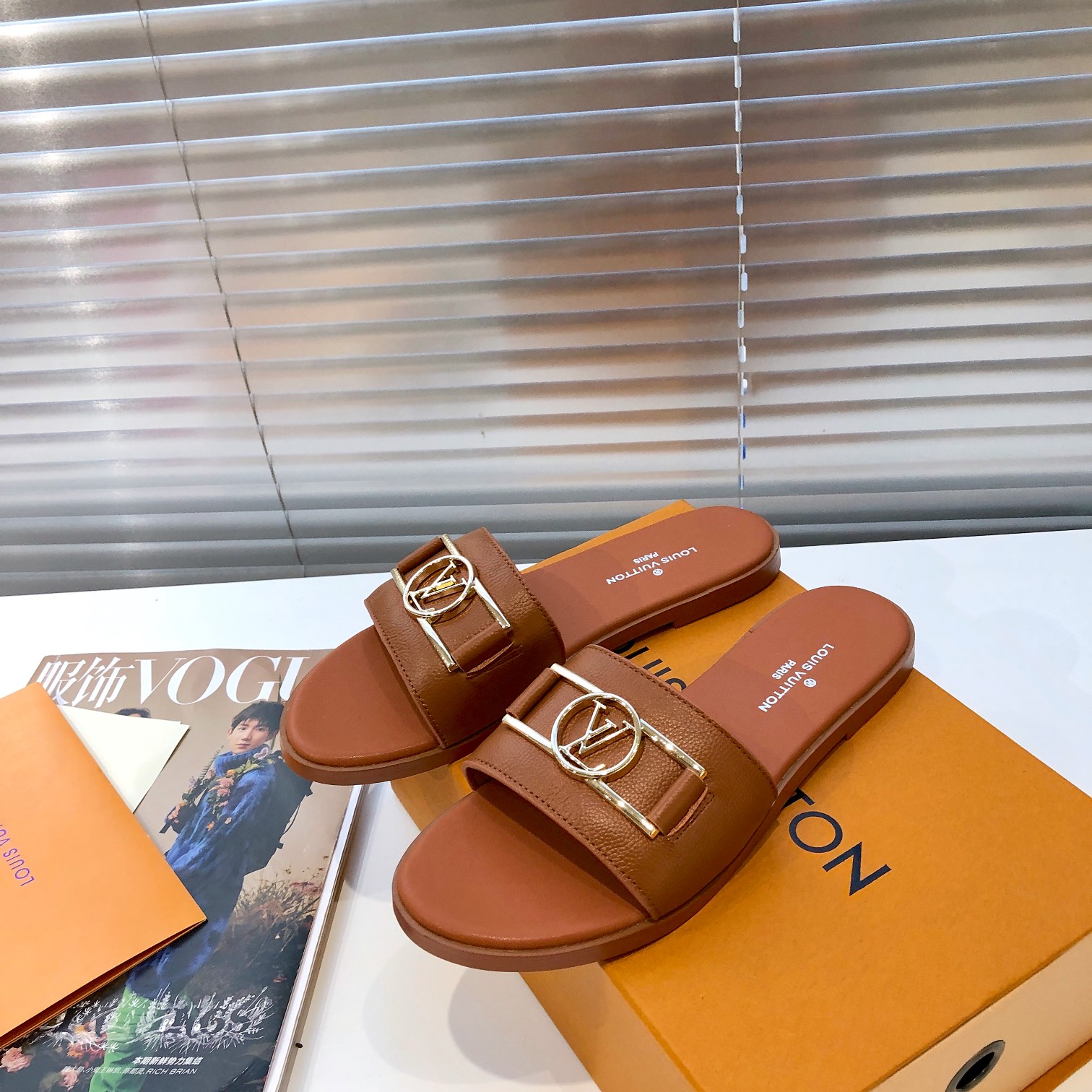 Louis Vuitton Classic Flat Slipper