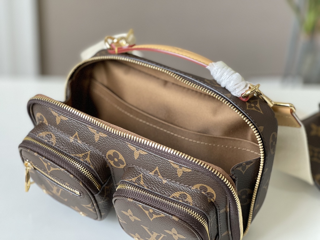 LV Classic Limited Edition Leather Monogram Handbag