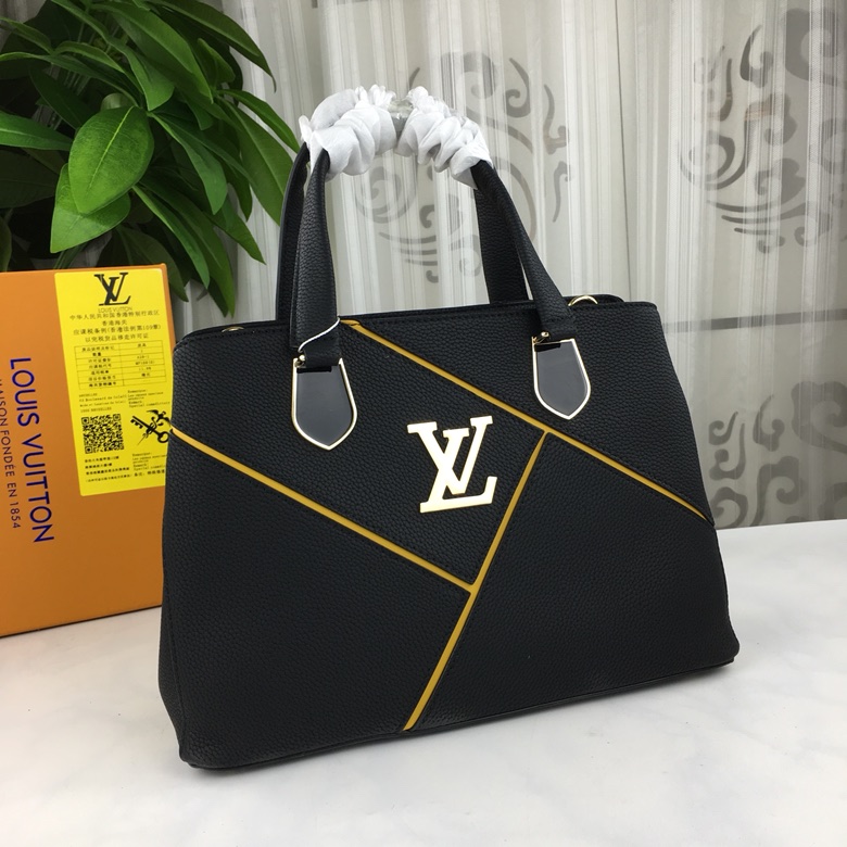 LV Leather Handheld & Crossbody Bag