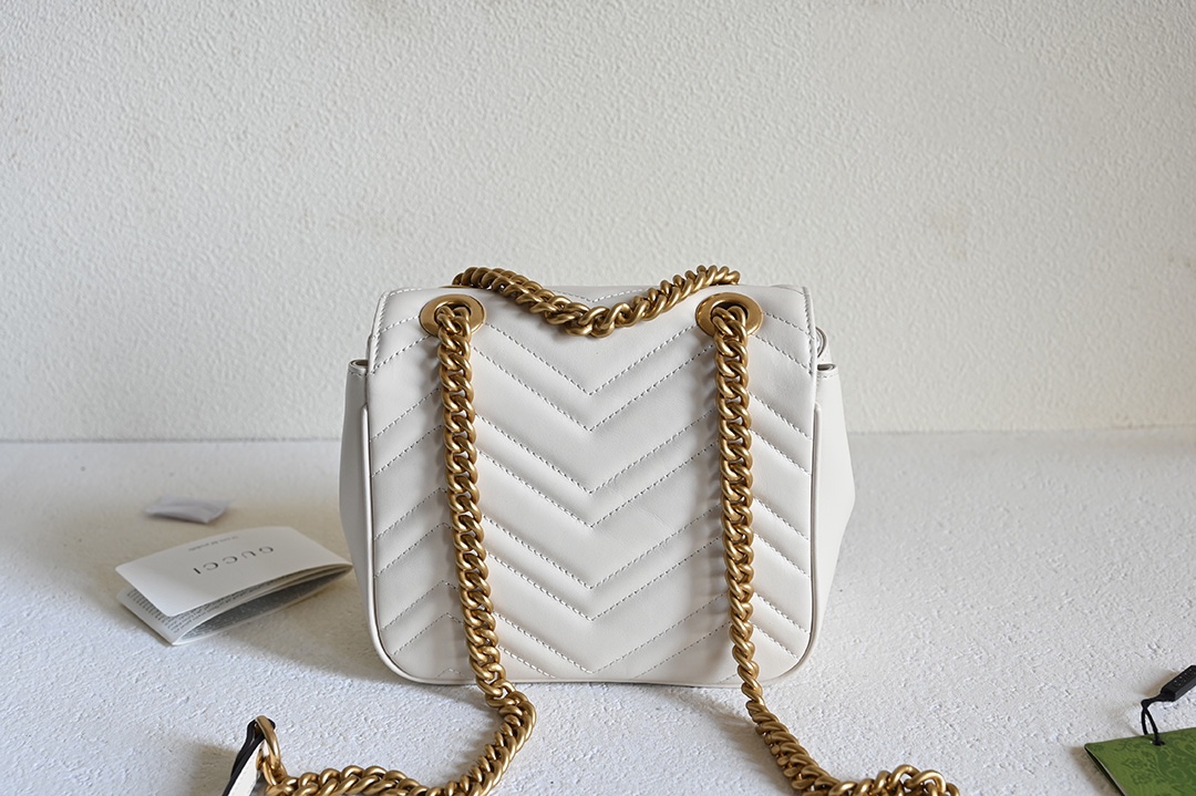 Gucci GG Marmont Sheepskin Shoulder & Crossbody Bag