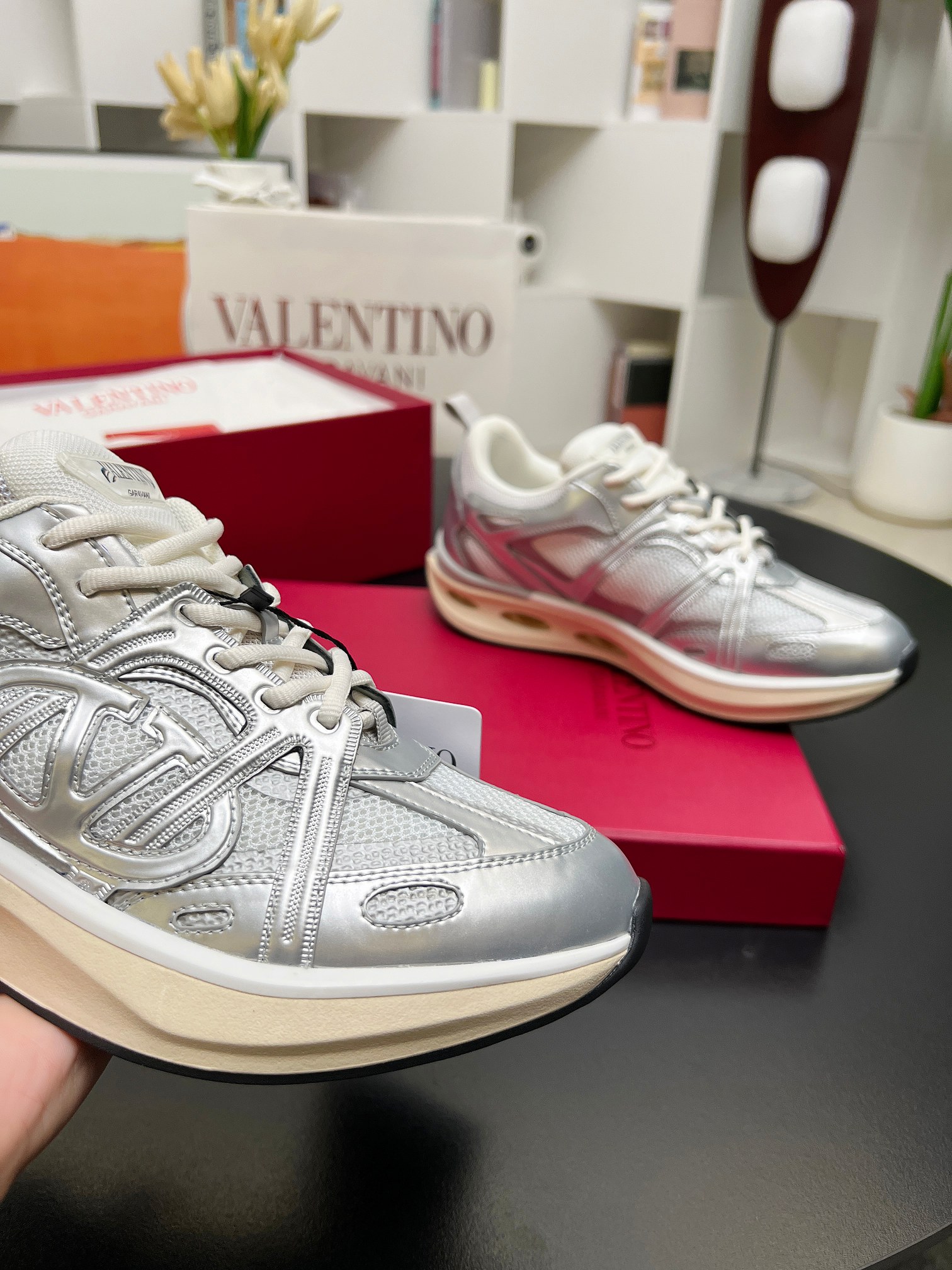 Valentino's New Easy Jog Sneakers