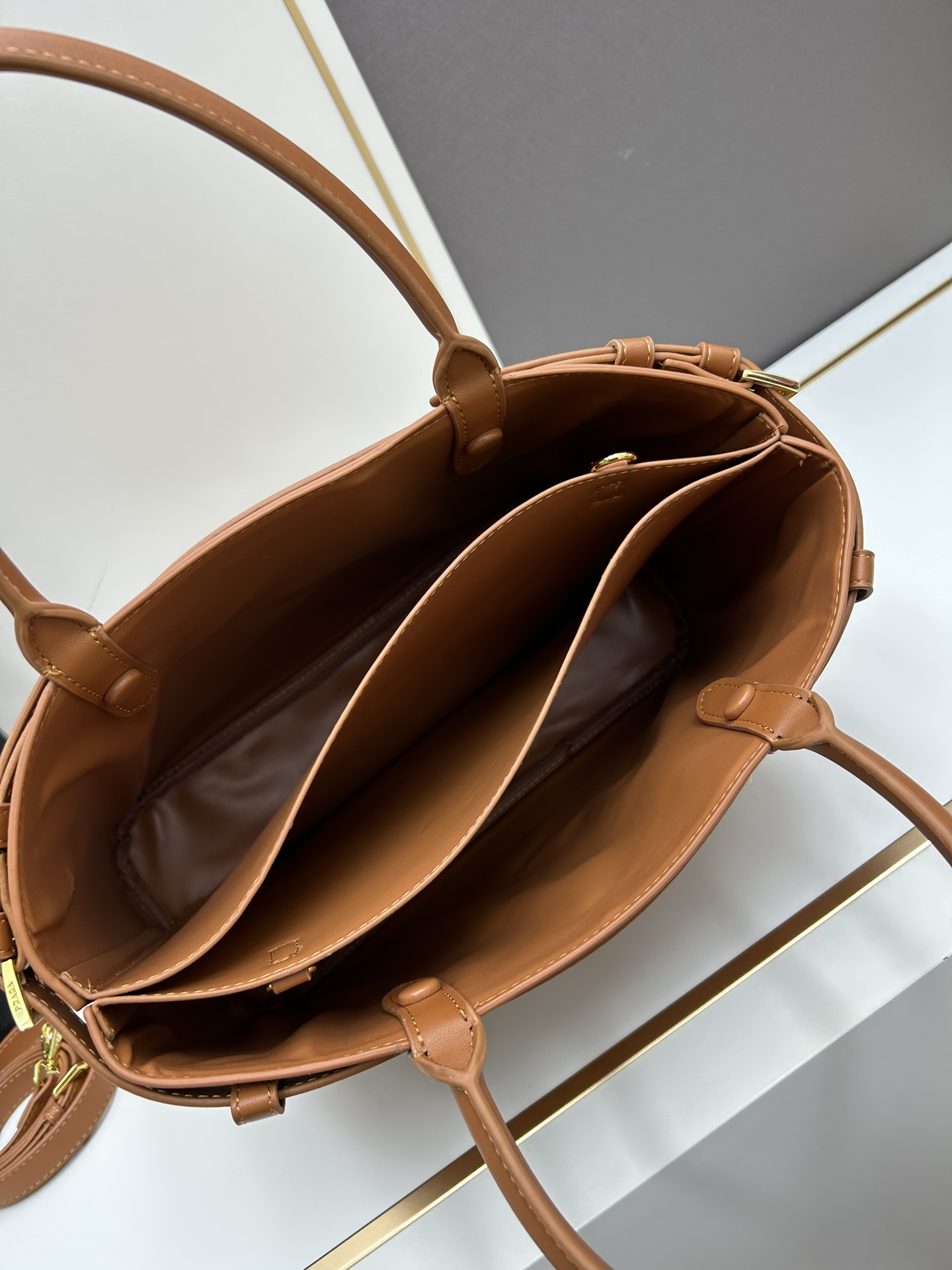 Prada DoubleBag Small Leather Handbag