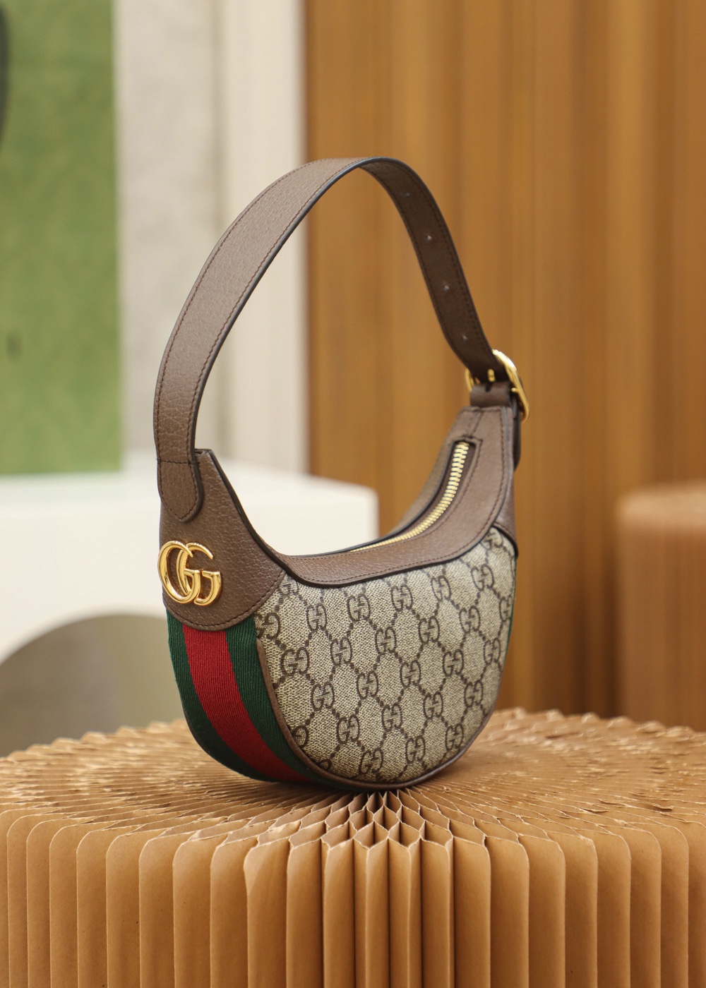 Gucci Monogram Underarm & Handbag