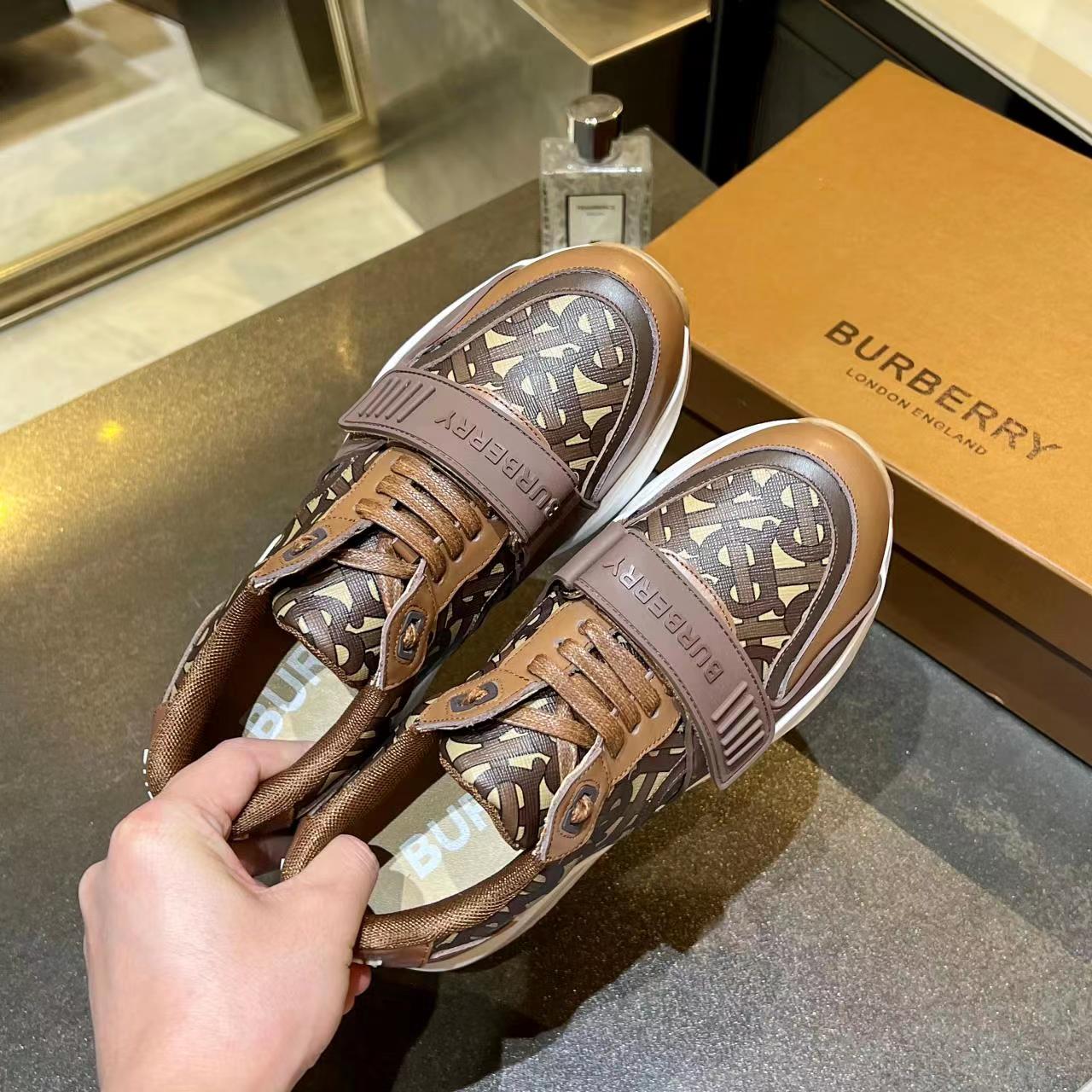 Burberry Vintage Suede Sneakers