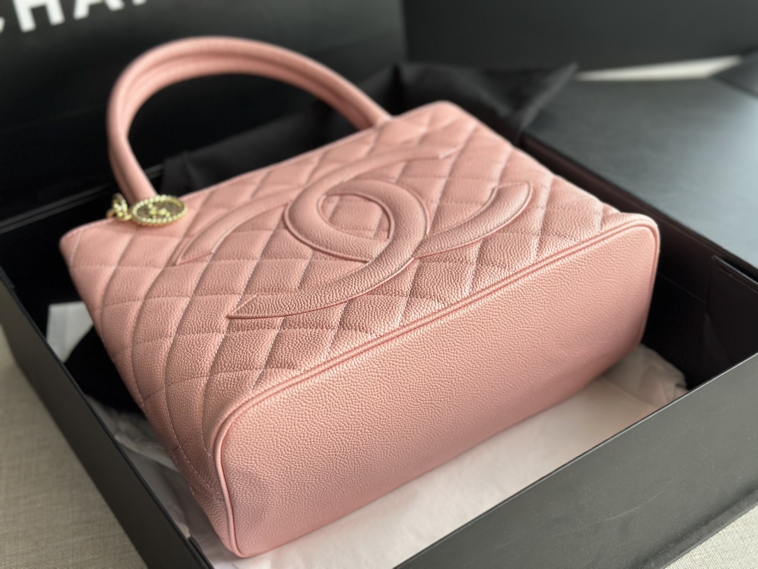 Chanel Small Grained Lambskin Large Tote Bag