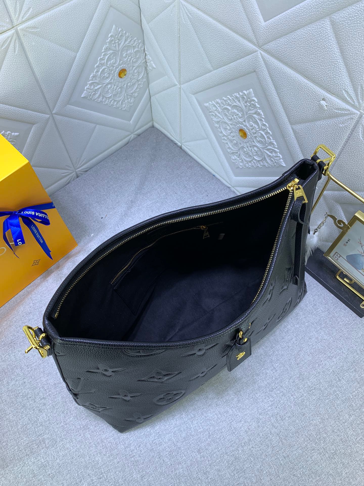 Louis Vuitton Classic Leather Tote Bag