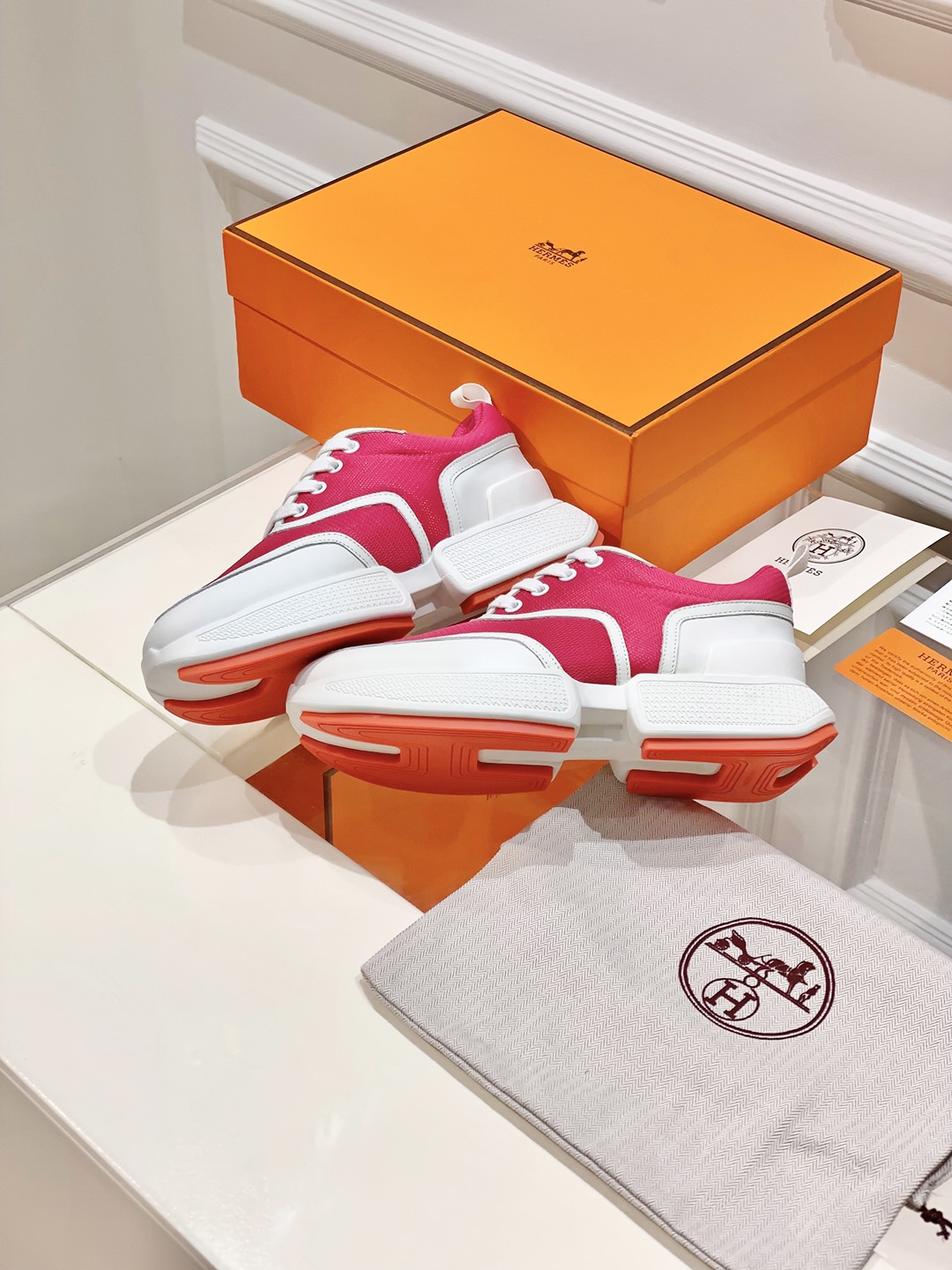 Hermes Thick-Soled GIGA Sneakers