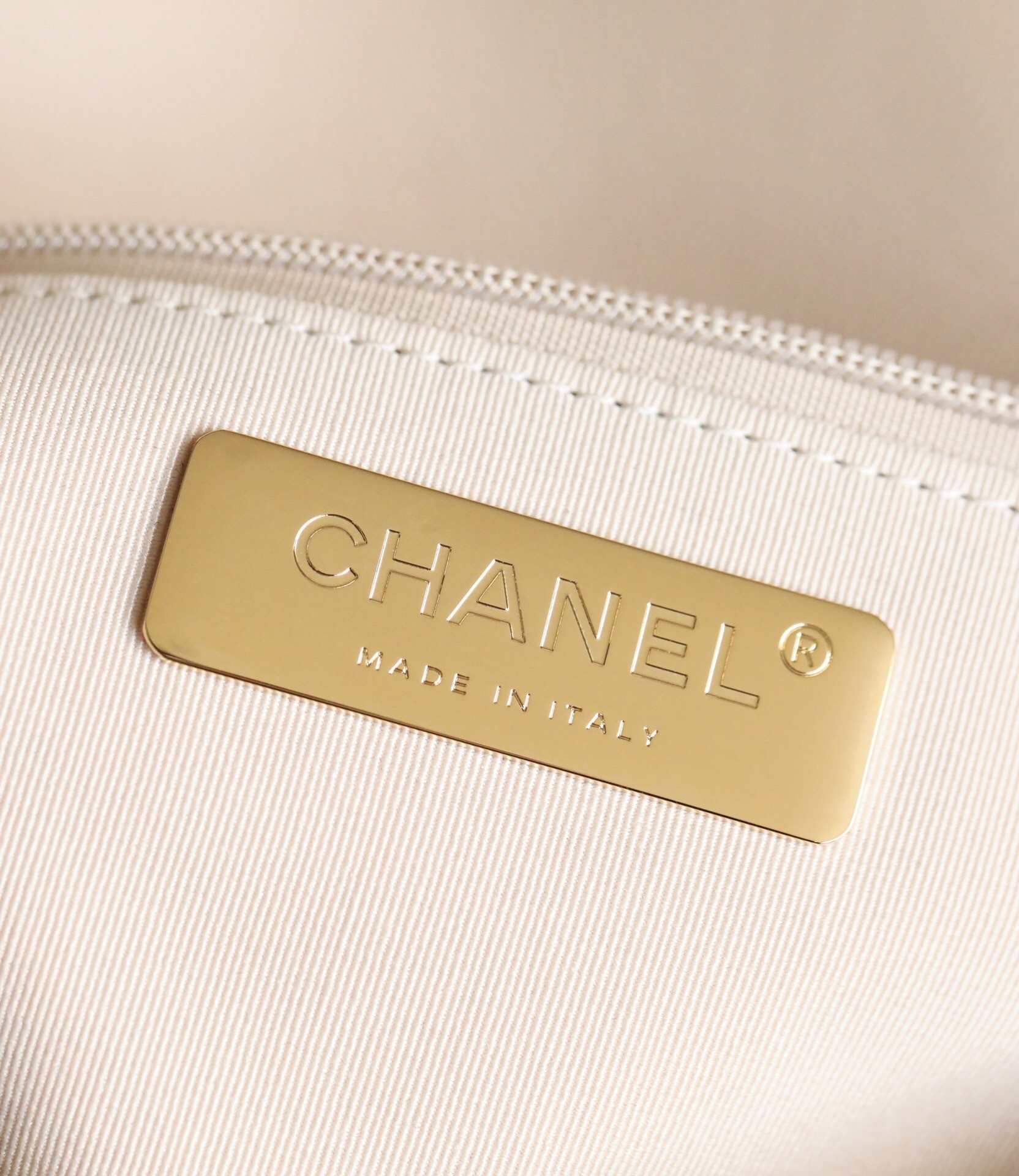 Chanel Beige 19 Bag
