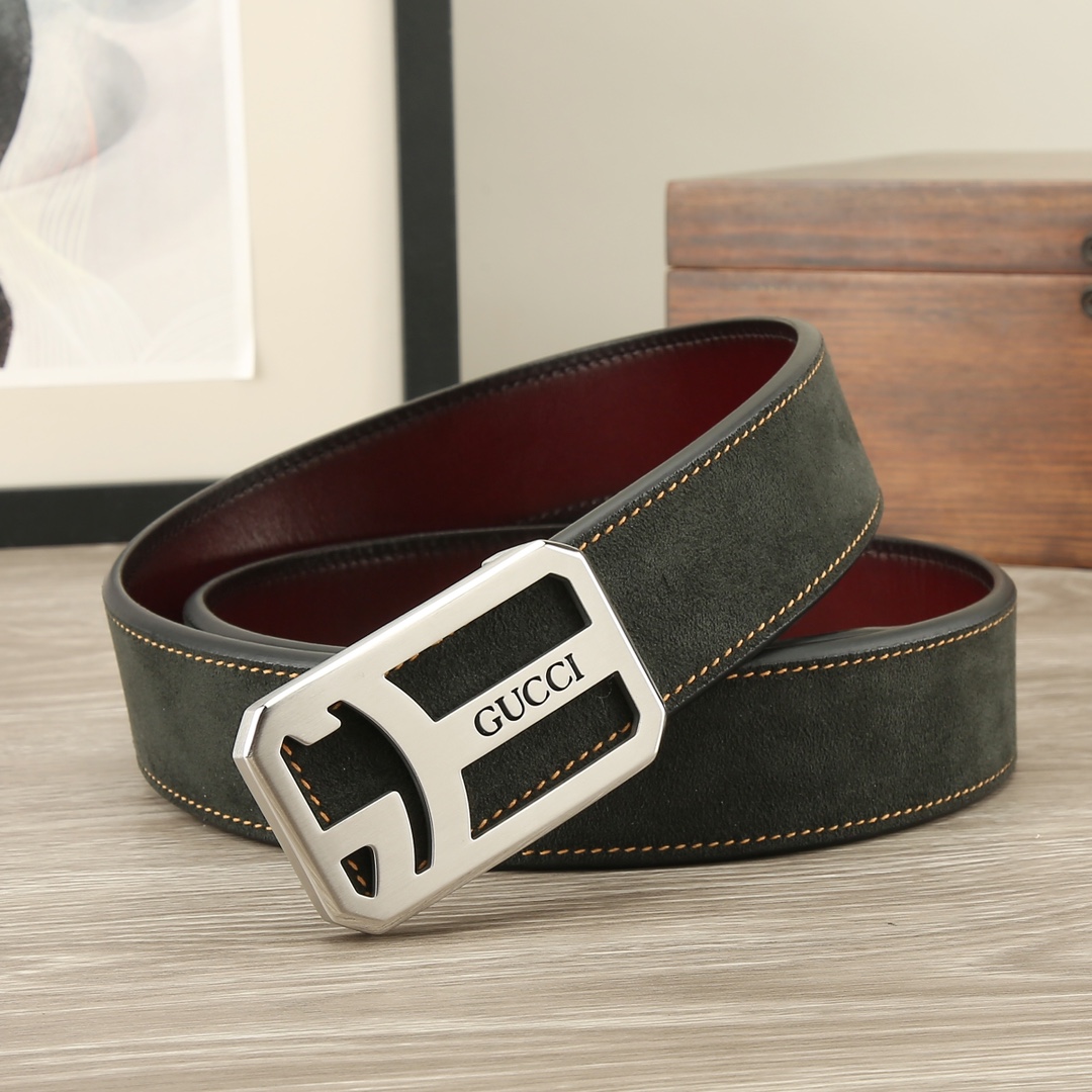 GUCCI  Leather Luxury Belt