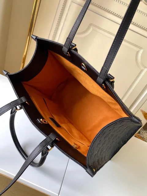 Louis Vuitton Classic Leather Tote Bag