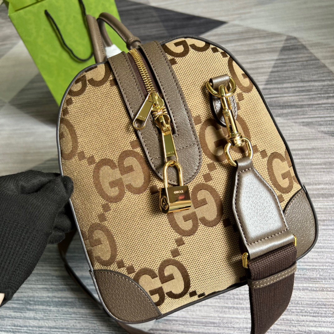 Gucci Classic Vintage-Inspired Leather Handbag