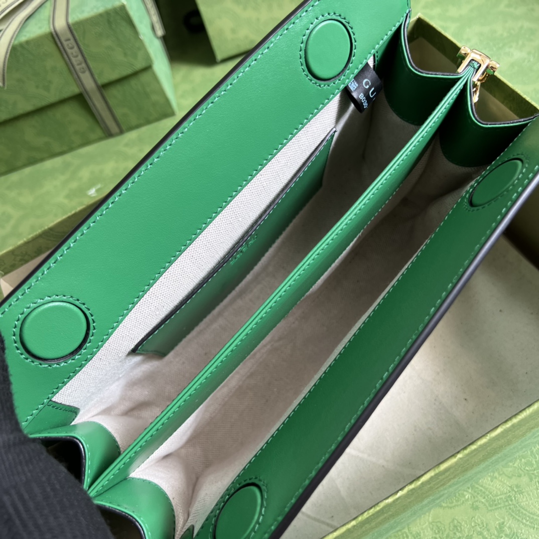 Gucci Sheepskin Chain Crossbody Bag