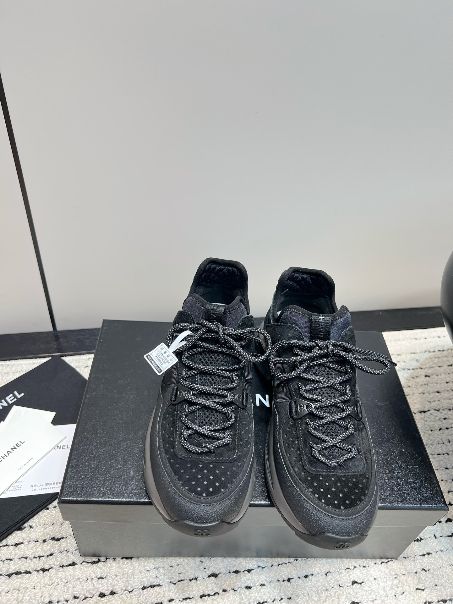 Chanel Versatile Suede Sneakers