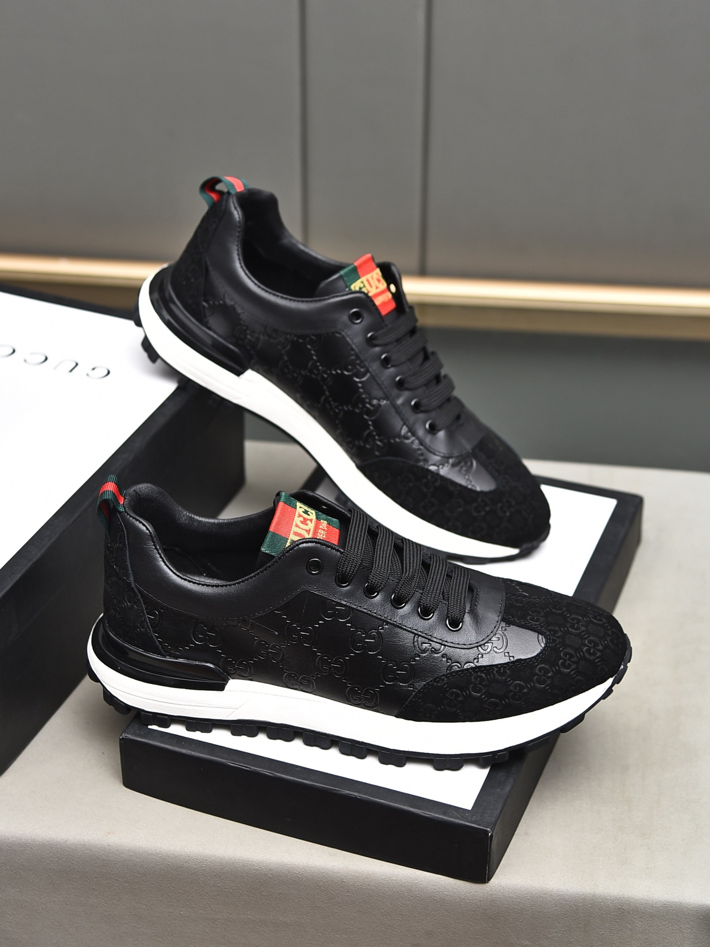 Gucci Leather Sneakers