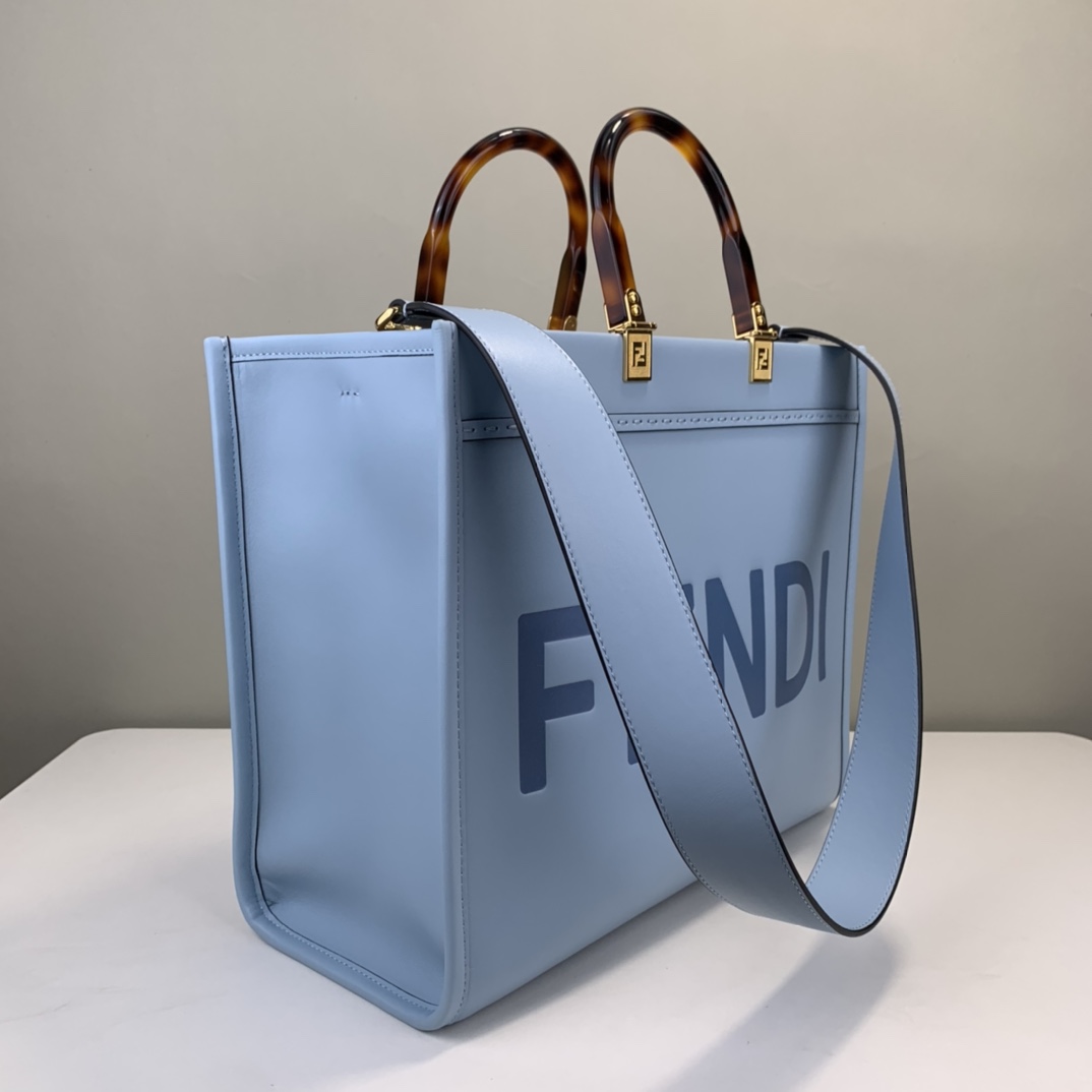 Fendi Soft Tweed Handbag Tote Bag