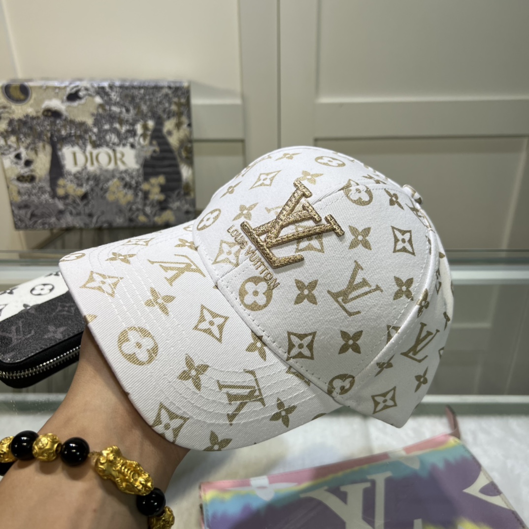LV Monogram Cap