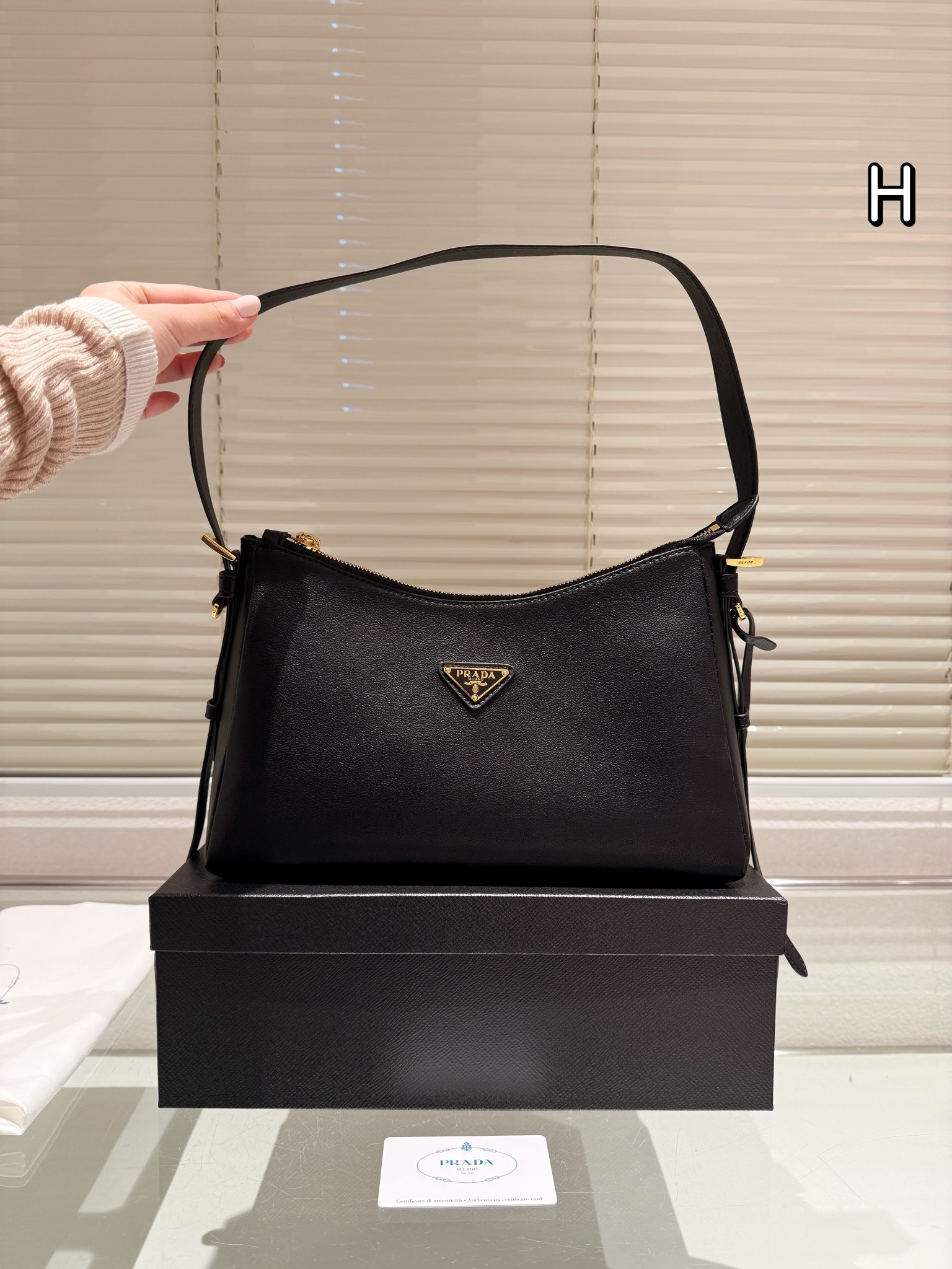 Prada Aimee Shoulder& Underarm Bag