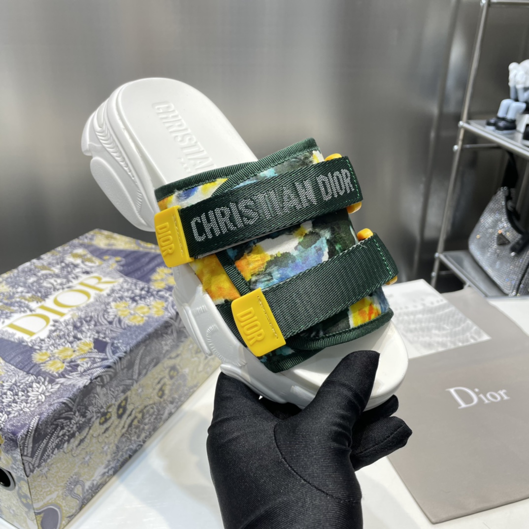 Dior Magic Strap Platform Sandals