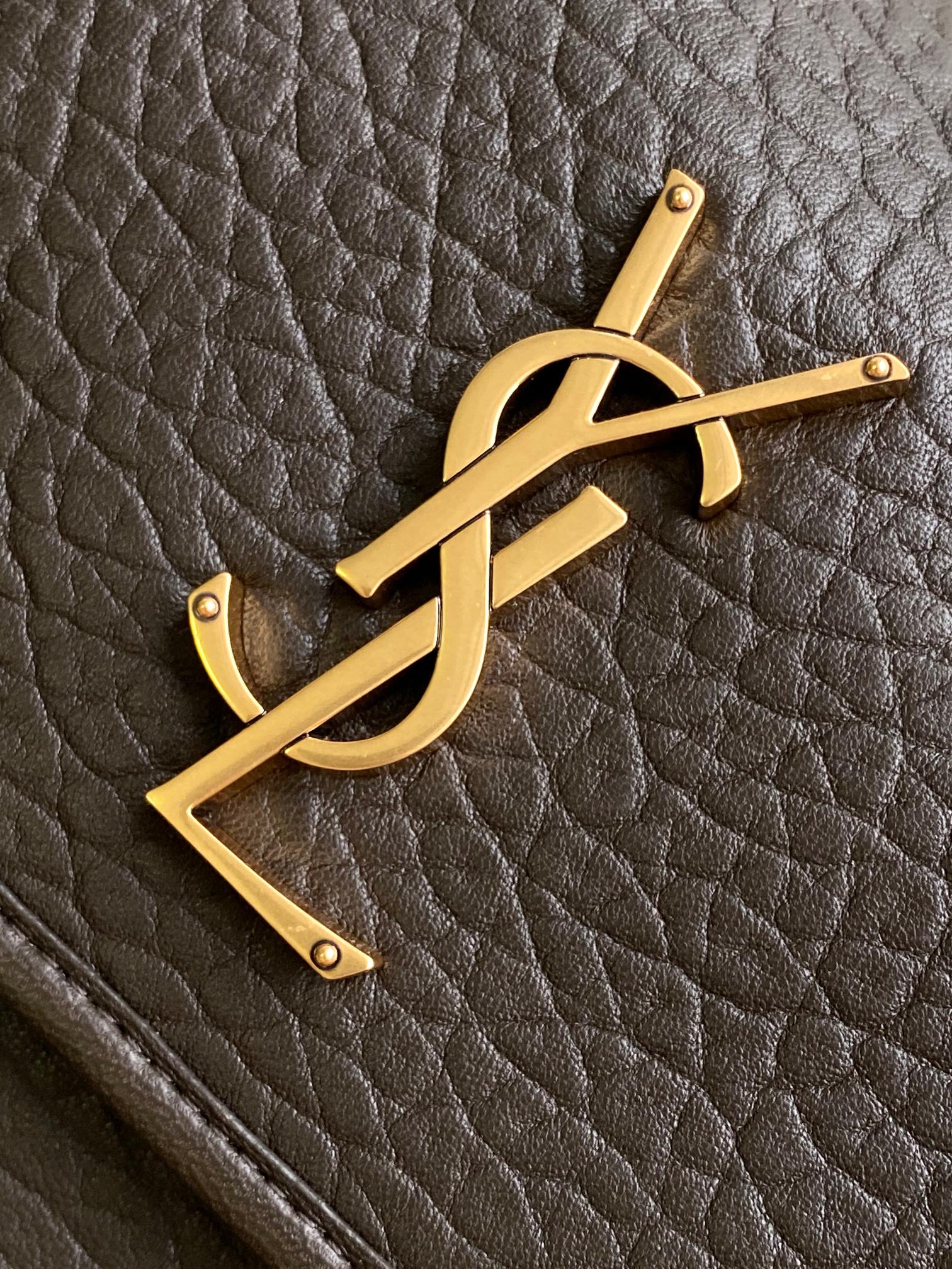 Saint Laurent NIKai Medium Flip Clutch with LE CASSANDRE Metal Accents