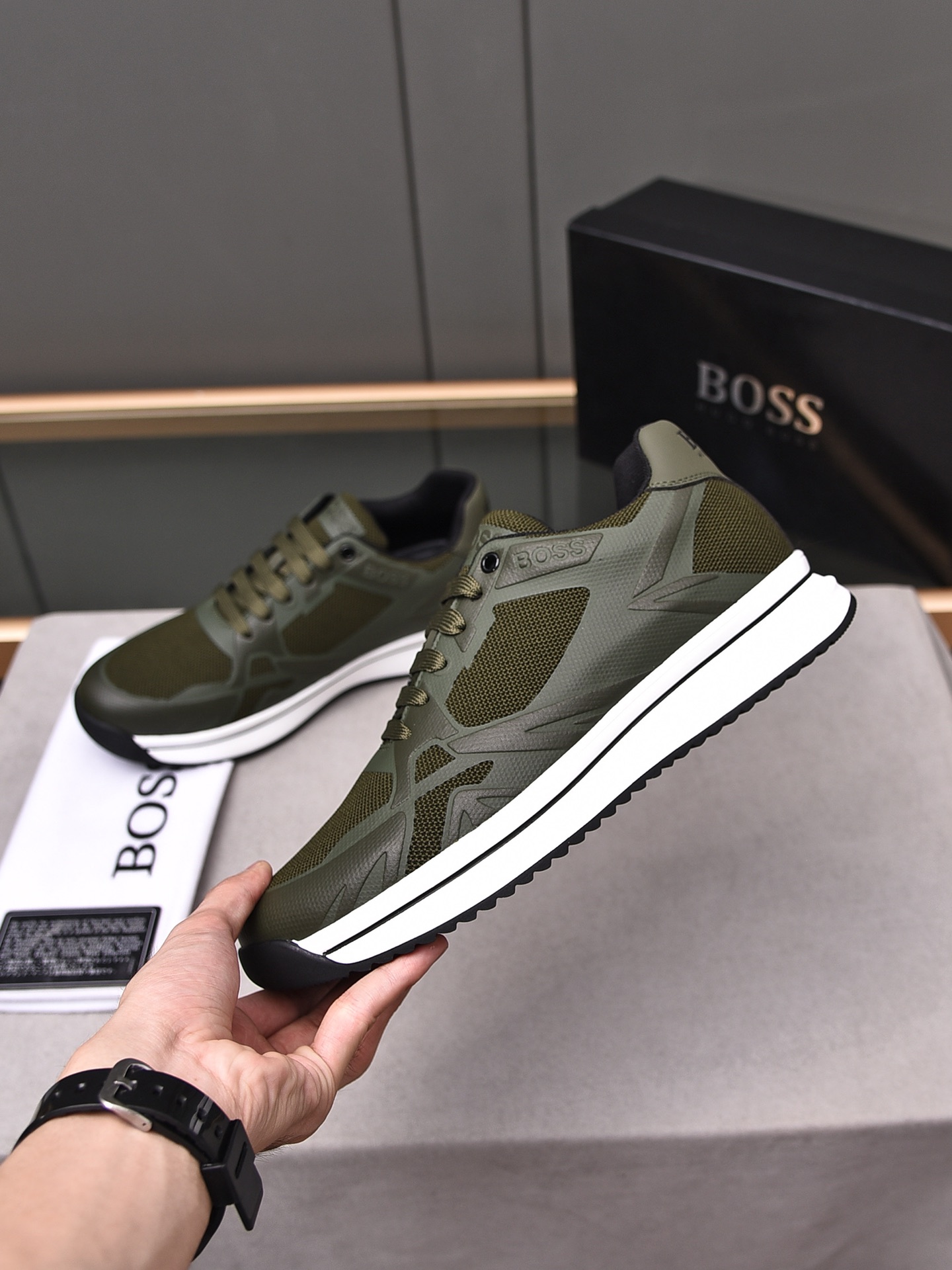 Original big brand luxury goods 1:1 high-end quality top qualityBOSS casual shoes