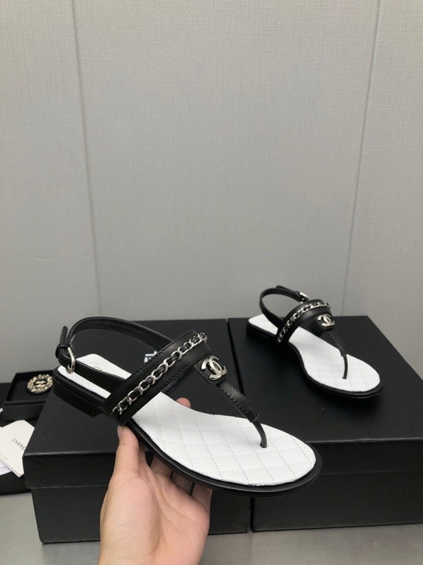 Chanel Flip-Flop Sandals