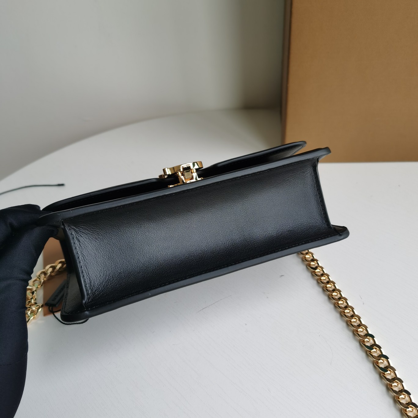 Burberry Leather Chain Bag