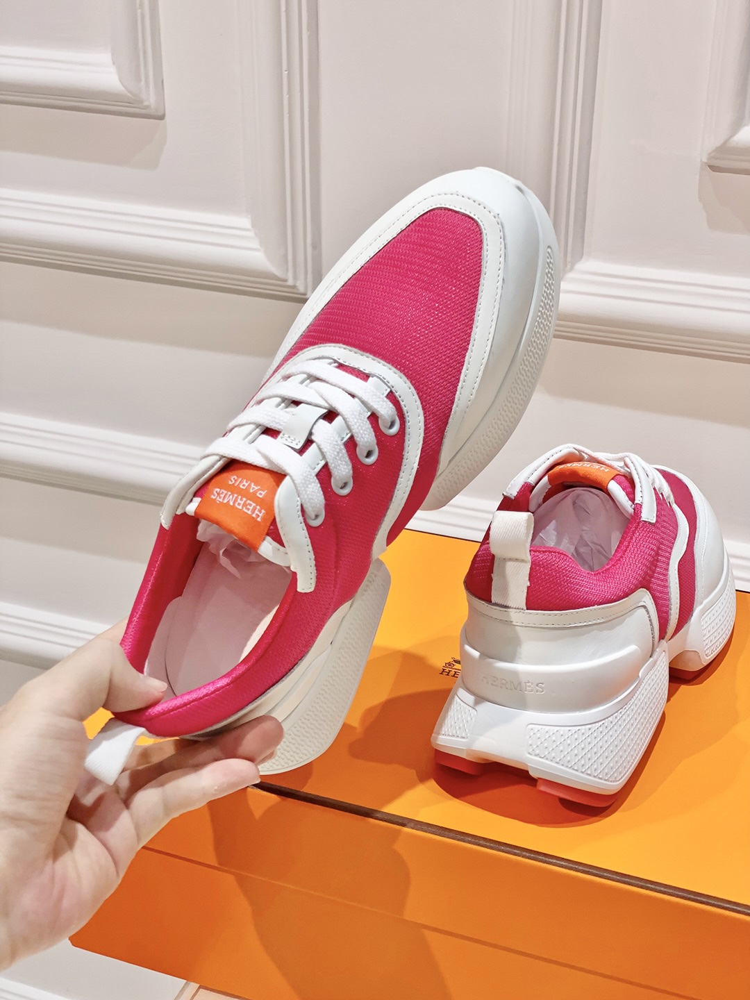 Hermes Thick-Soled GIGA Sneakers