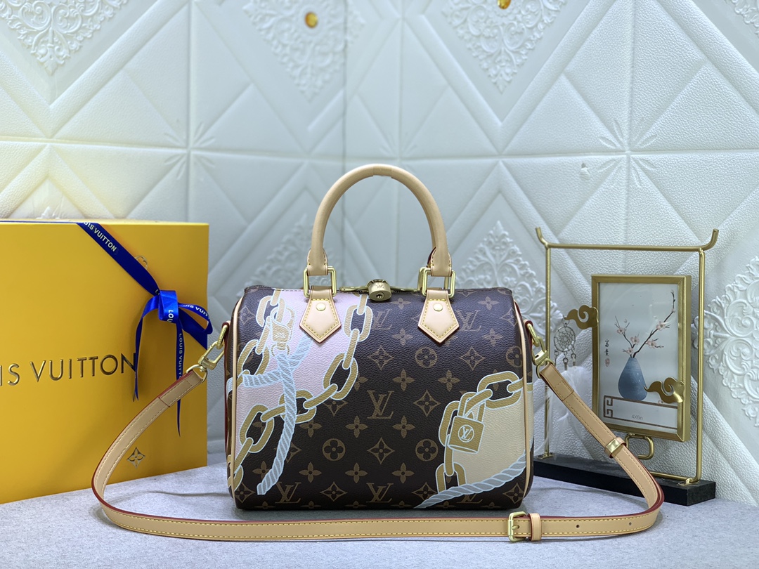 Louis Vuitton Classic Vintage-Inspired Crossbody/Shoulder Bag