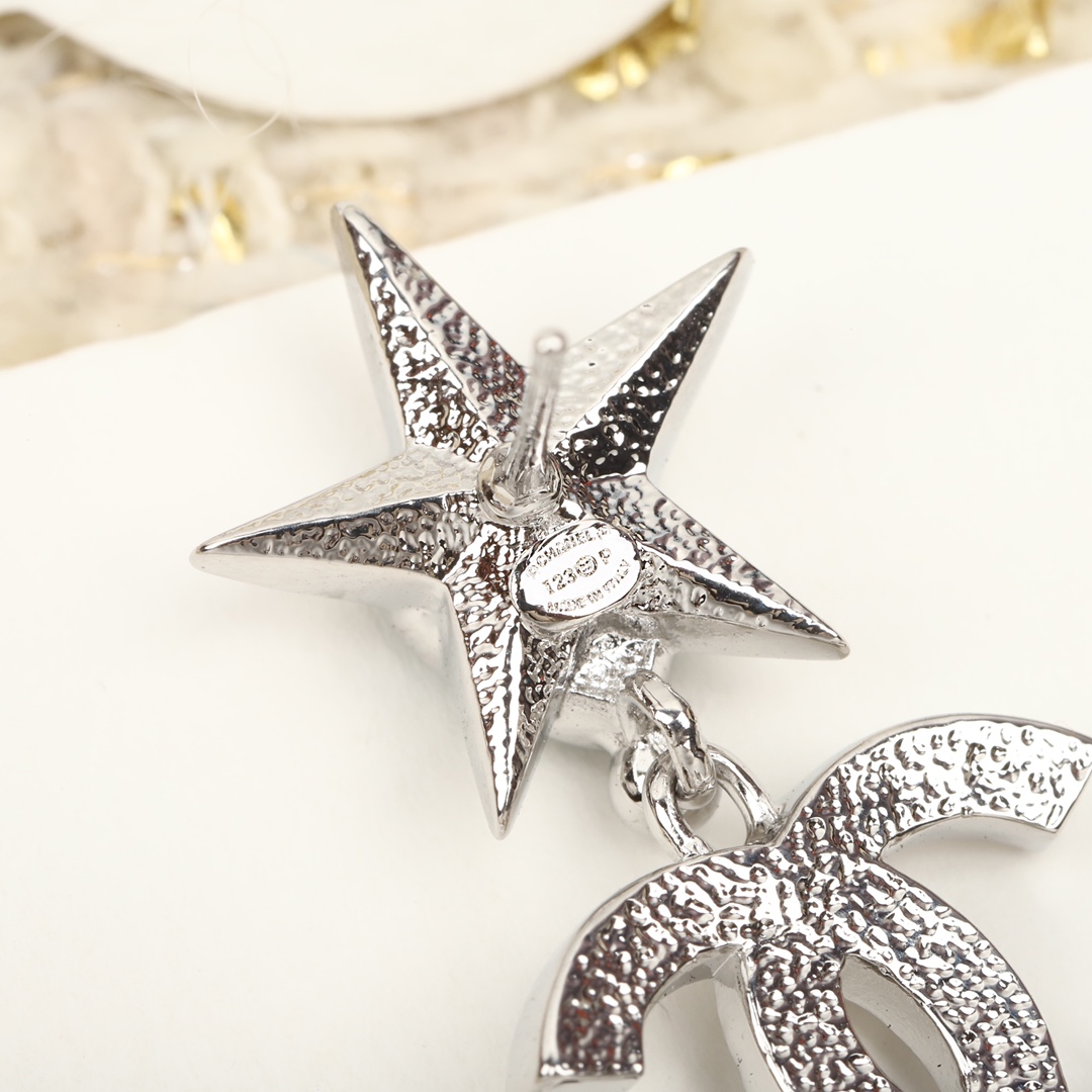 Chanel Gemstone and Pearl Earrings