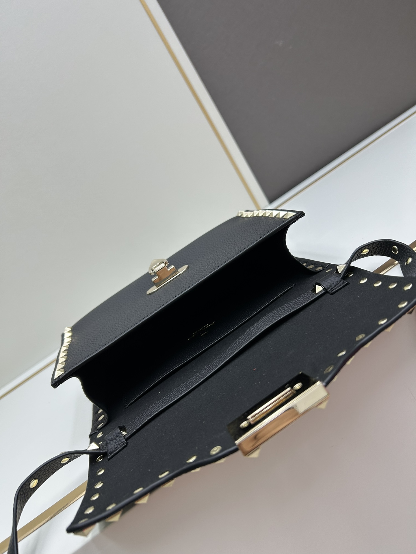 Valentino Grainy Leather Crossbody & Shoulder Bag