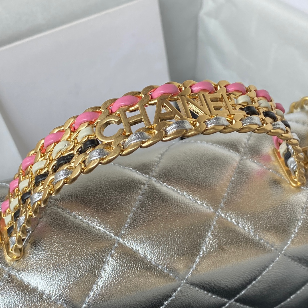 Chanel Unique Style Caviar Leather Crossbody Bag