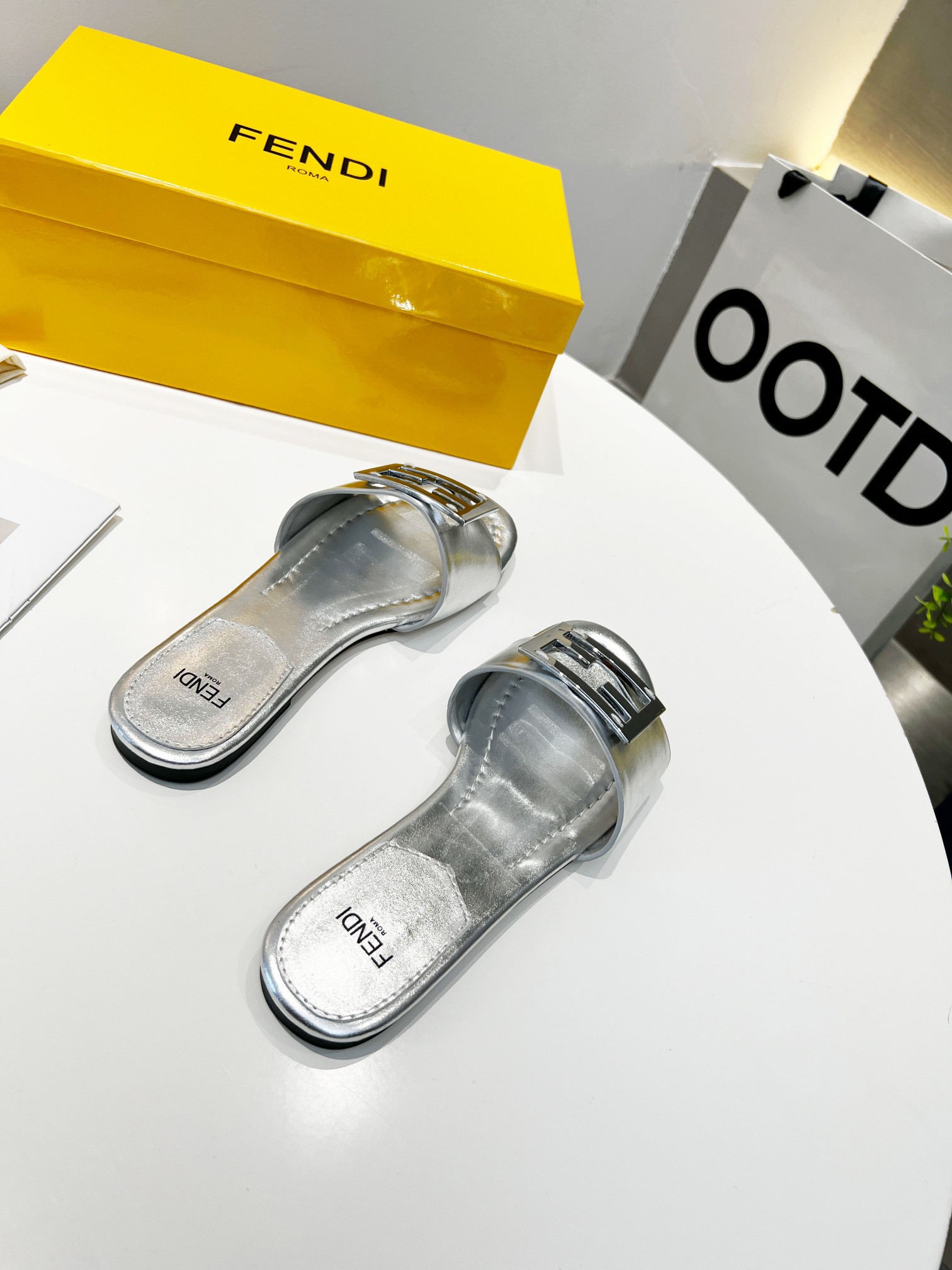 Fendi Novel Slippers