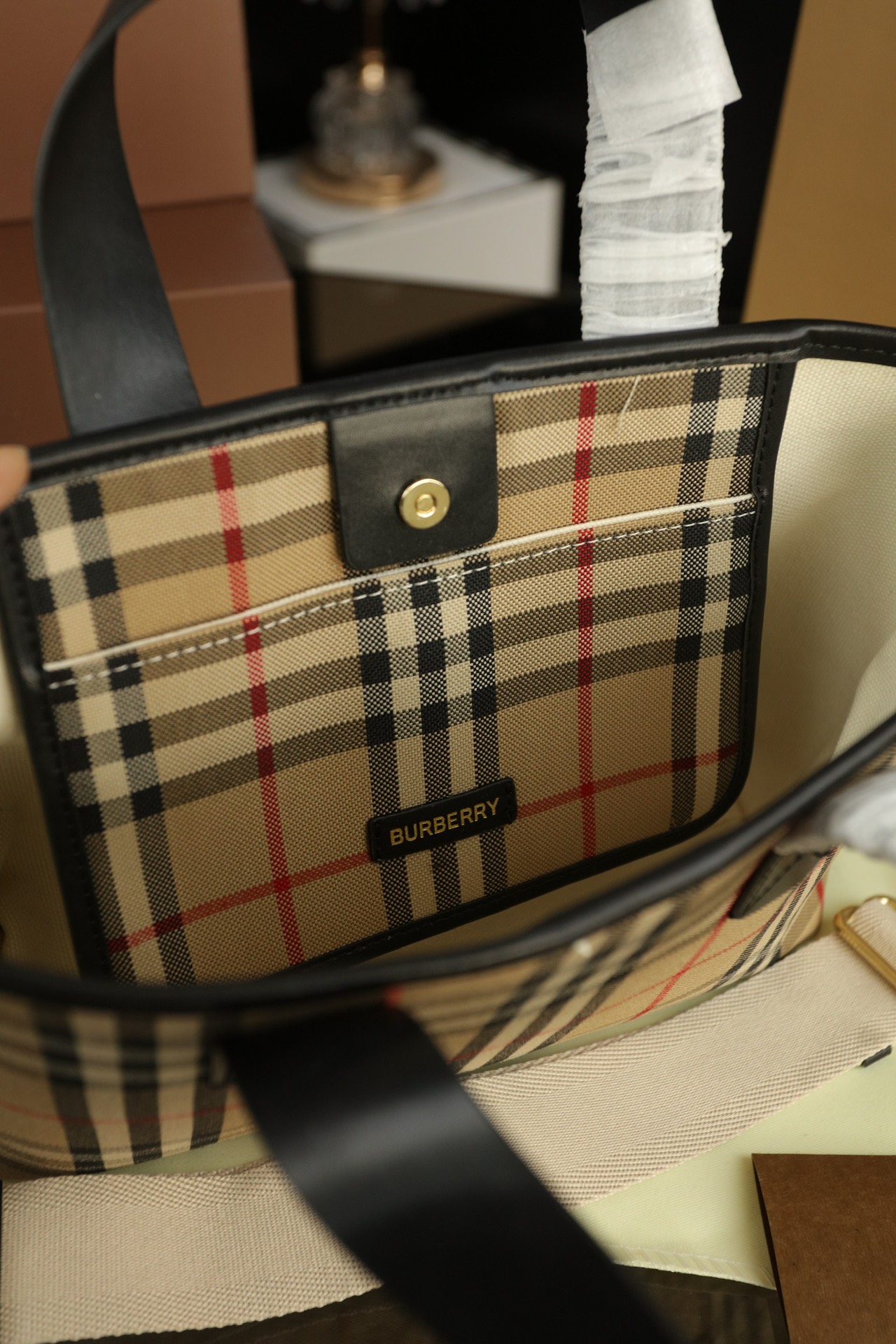 Burberry Tote Bag Shopping Bag Handbag