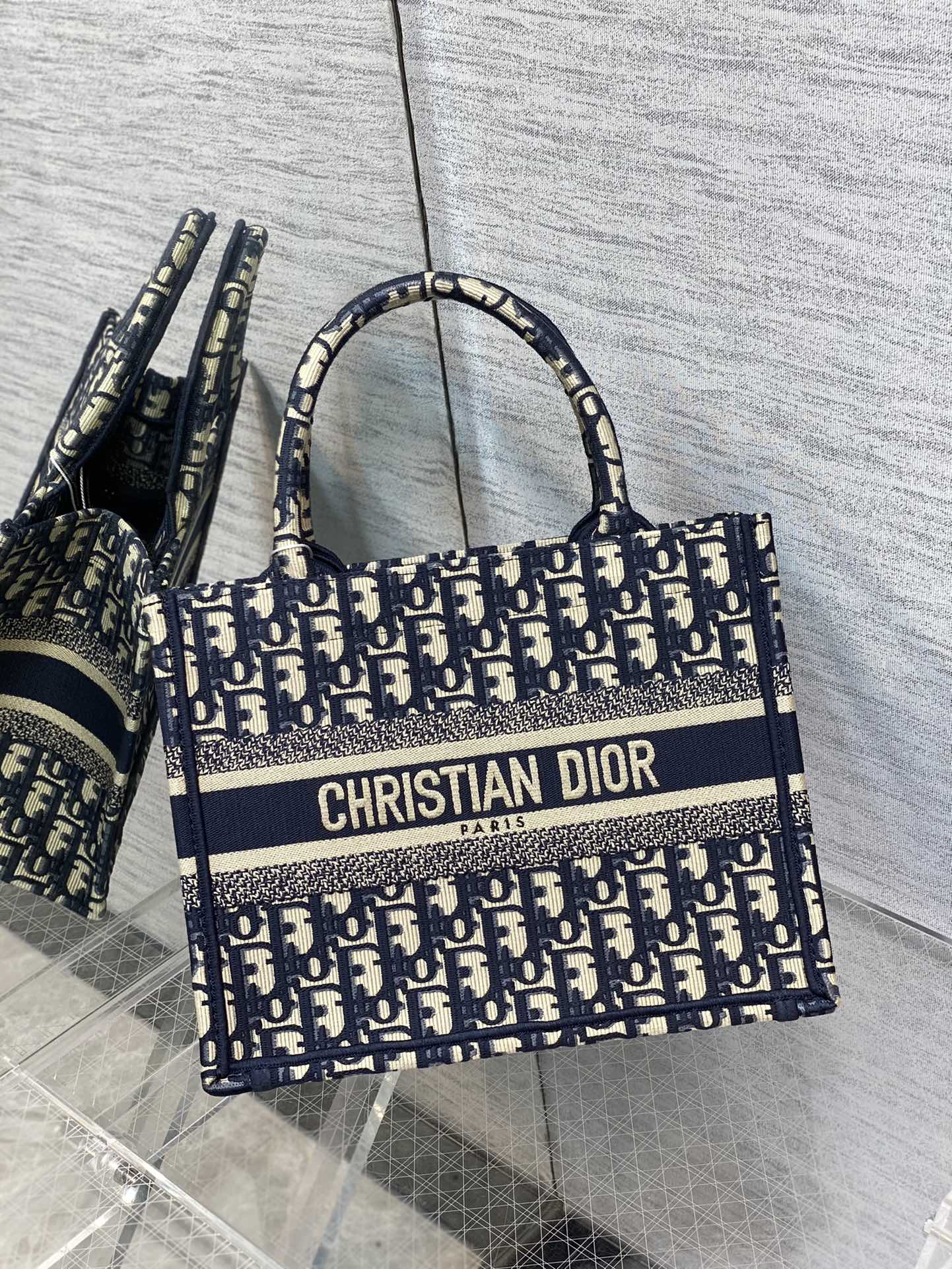 Christian Dior Large Handheld Tote Bag