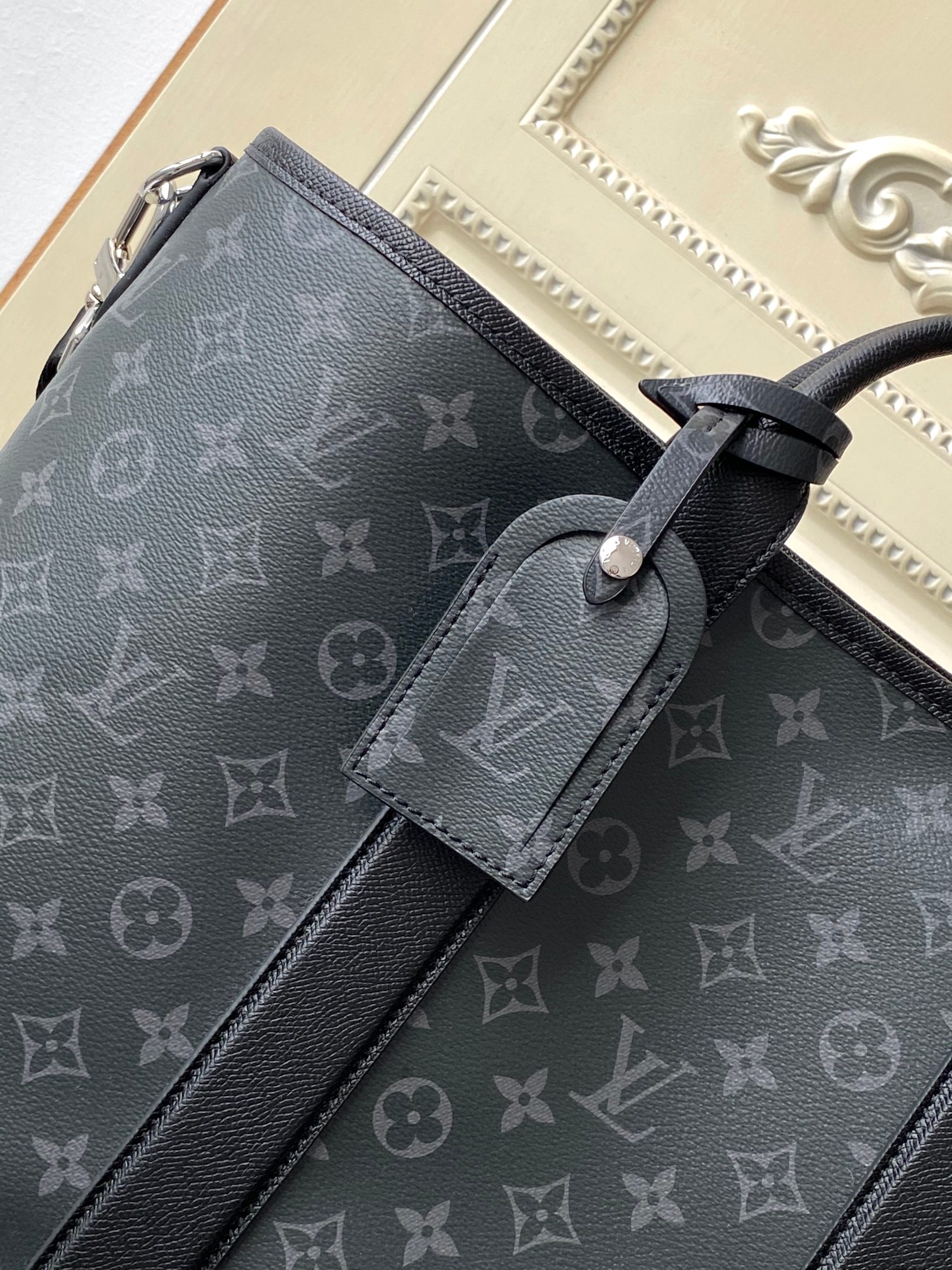 Louis Vuitton Classic Leather Tote Bag