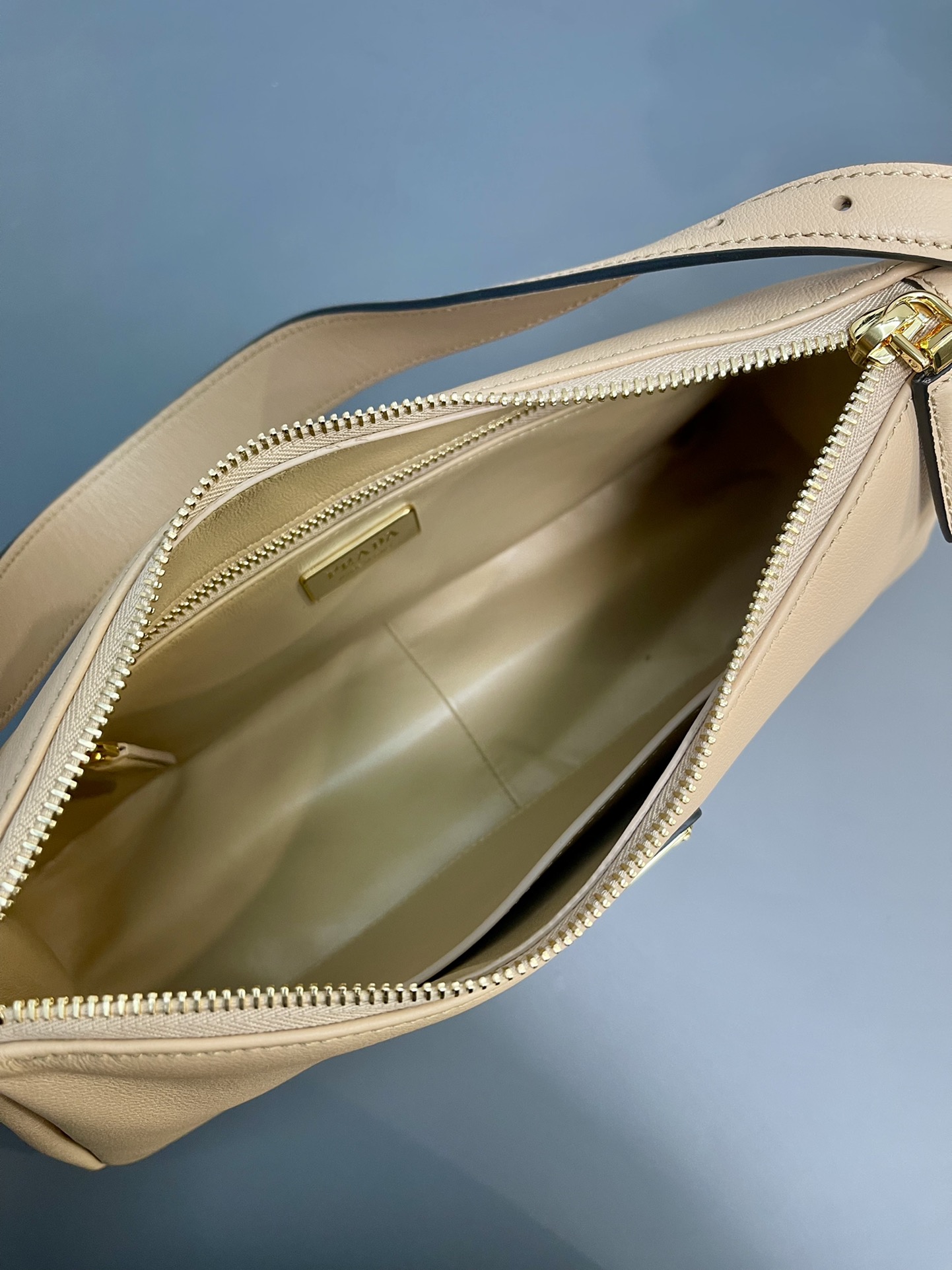 Prada Aimée Medium Leather Shoulder Bag