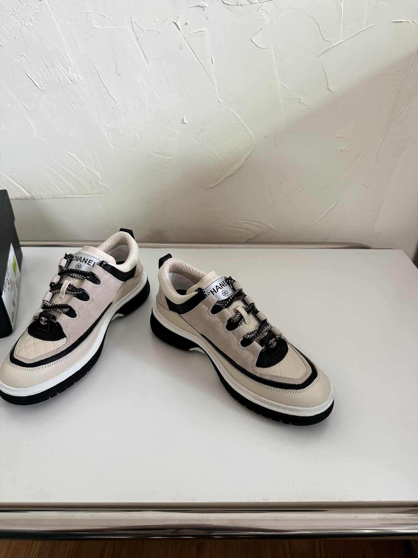 Chanel Soft Sheepskin Sneakers