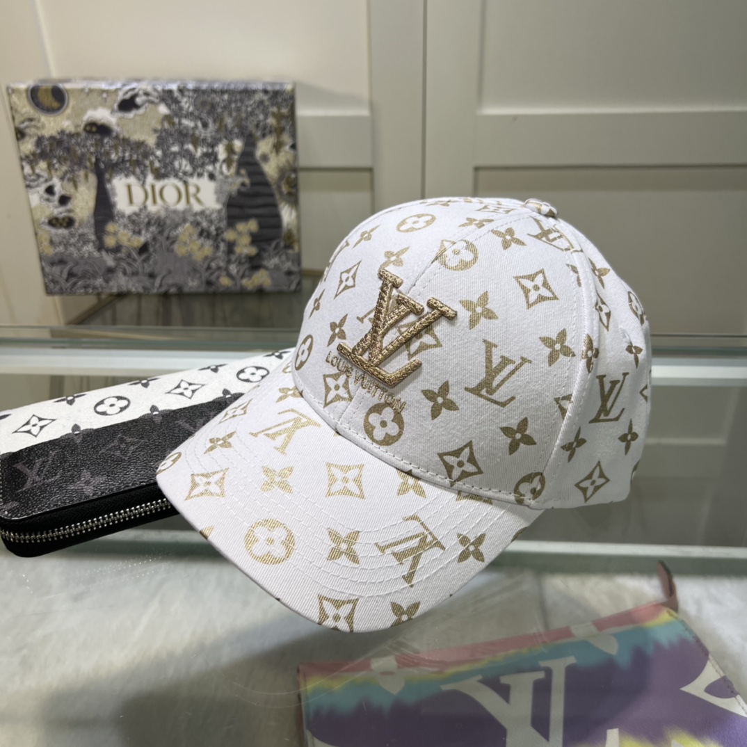 LV Monogram Cap
