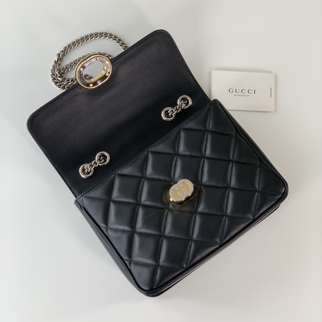 Gucci GG Marmont Sheepskin Shoulder & Crossbody Bag