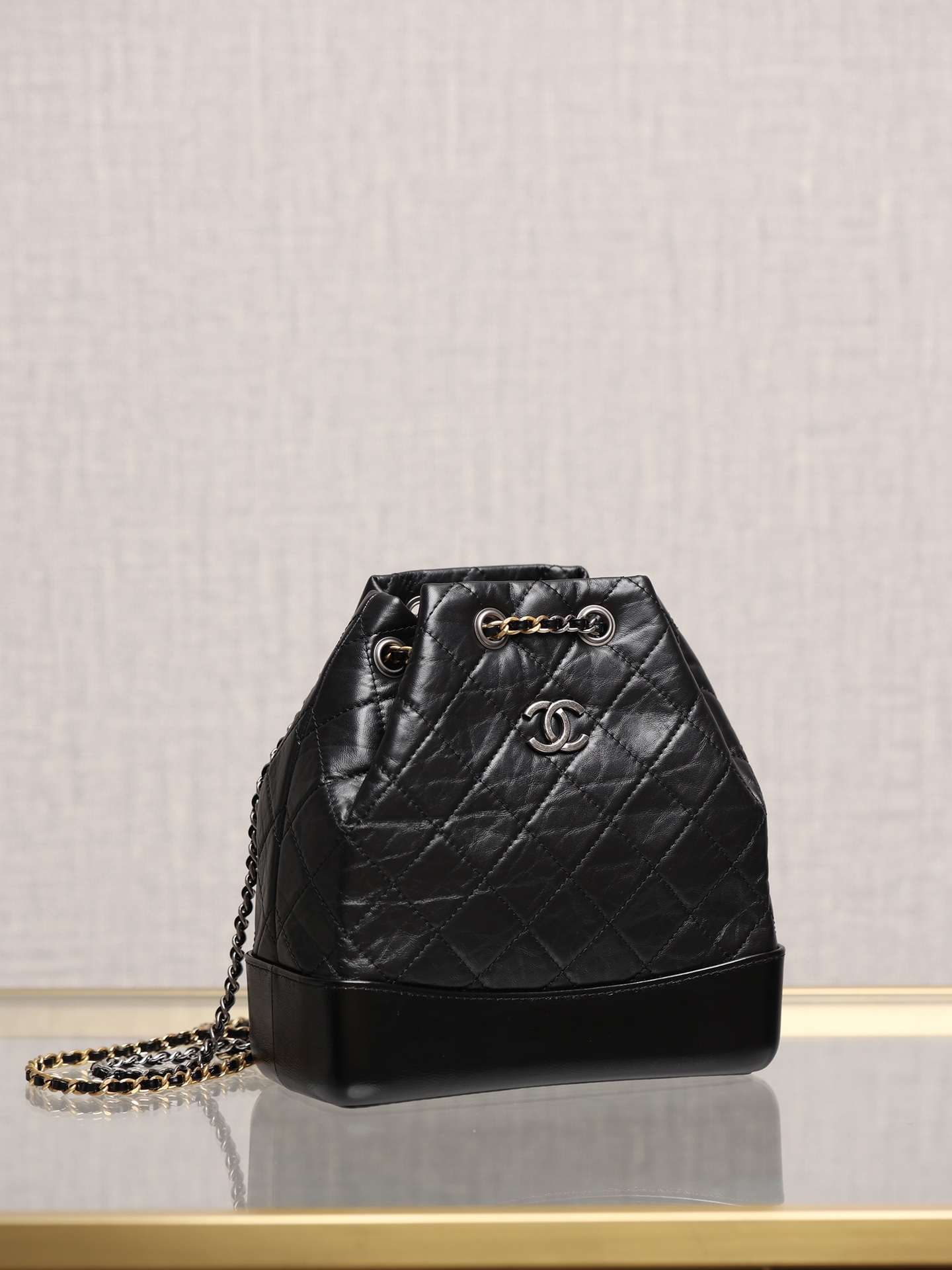 Chanel Lambskin Leather Backpack