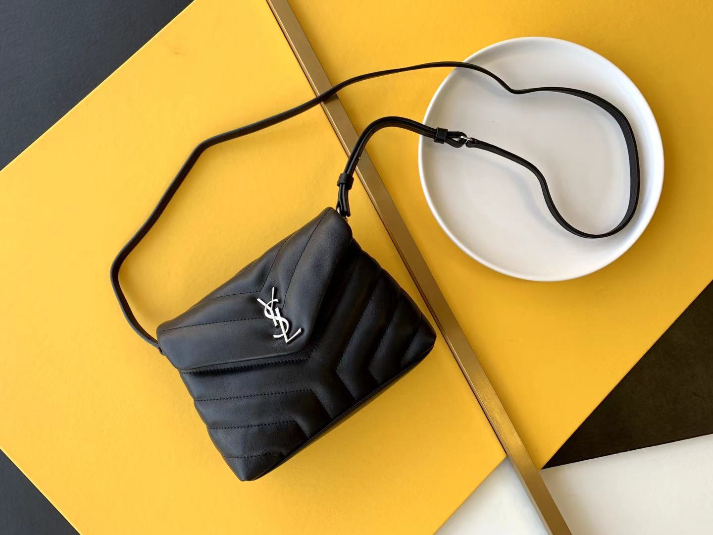 Saint Laurent Paris Classic Black Women's Crossbody Bag