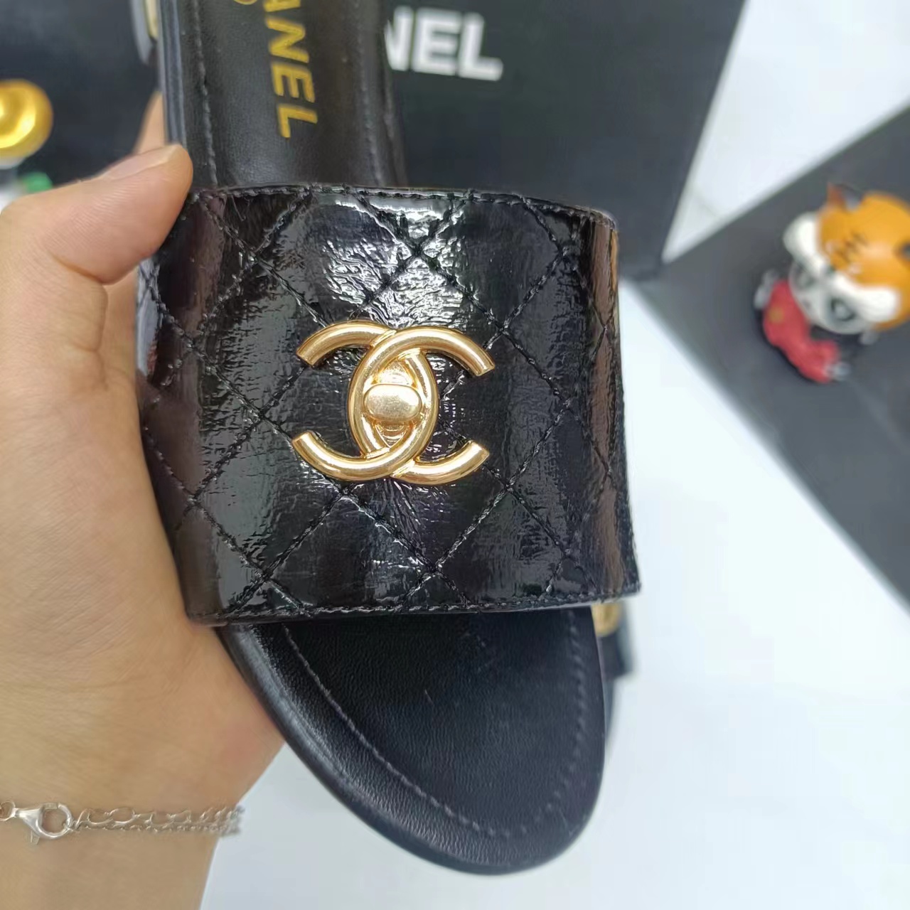 Chanel Elegant Classic Slippers