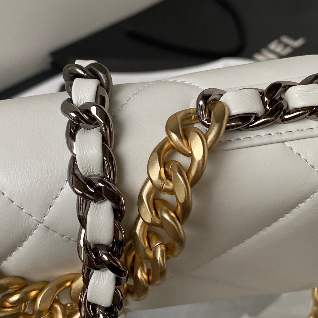Chanel Lambskin Chevron Bag
