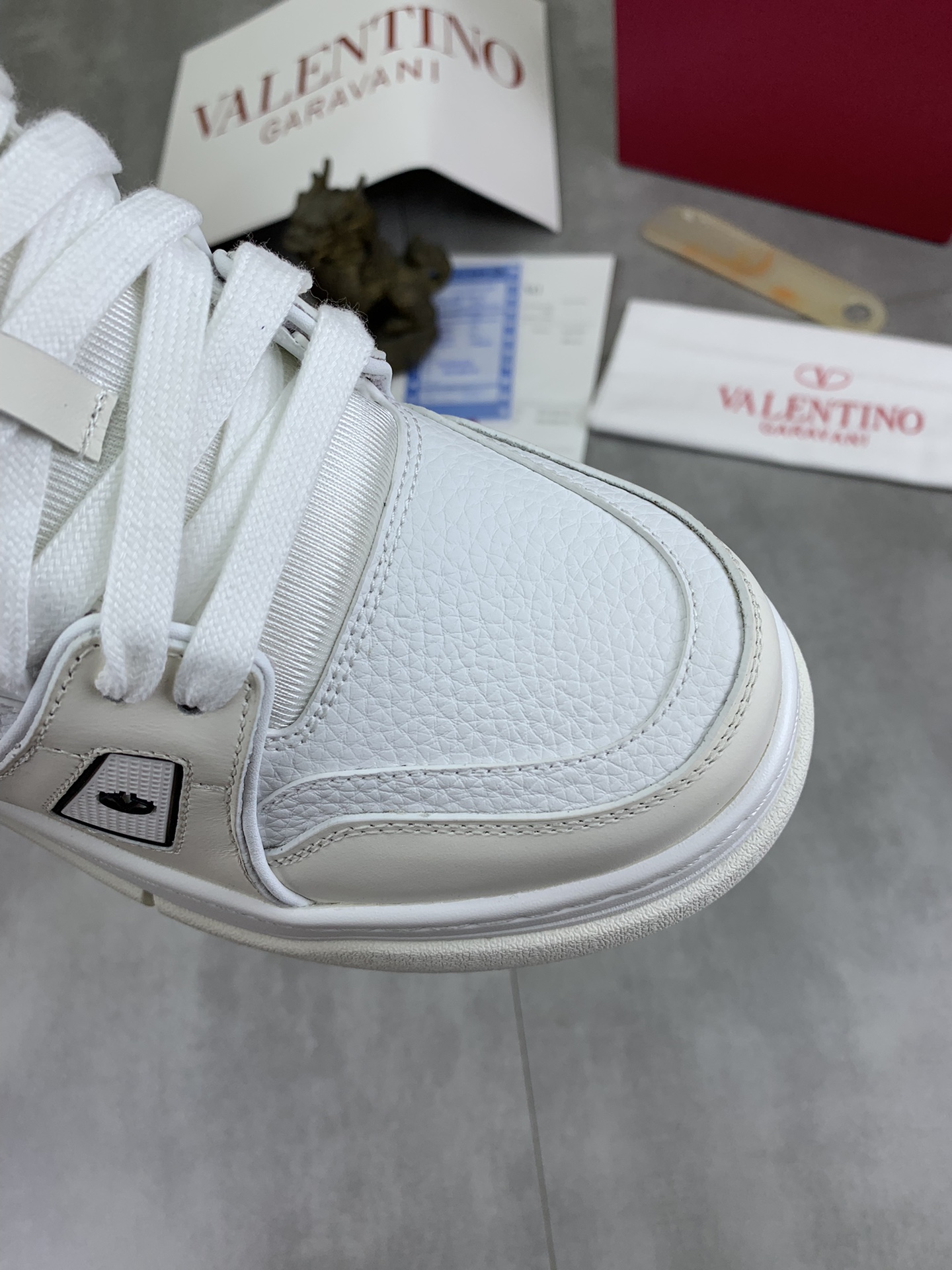 Valentino Classic Calfskin Sneakers