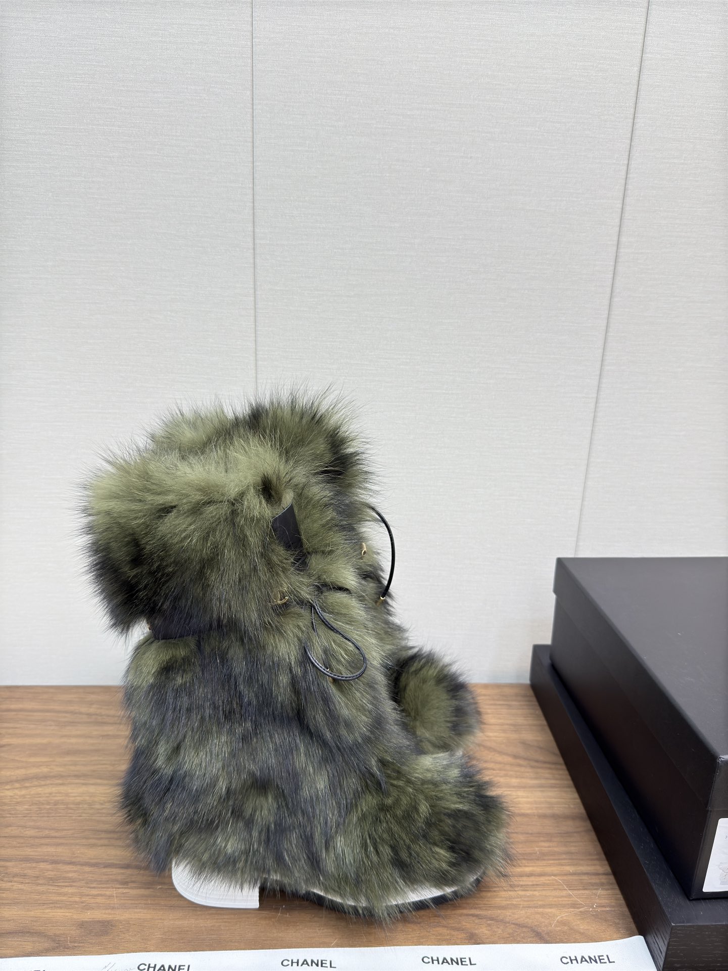 Chanel Furry Boots