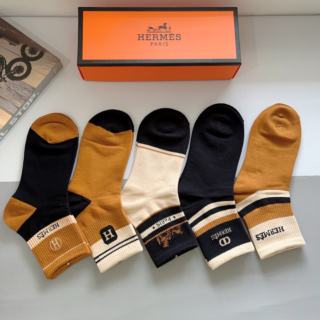 Hermès Mid-Calf Socks